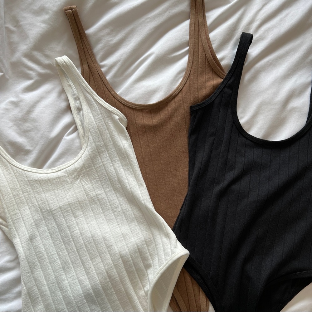 3 Neutral Bodysuits
